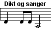 Dikt og sanger