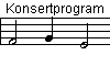 Konsertprogram